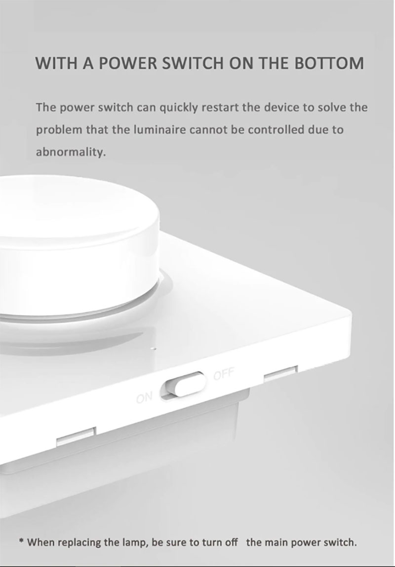 Xiaomi Yeelight Smart Dimmer Switch - สวิทซ์หรี่ไฟ