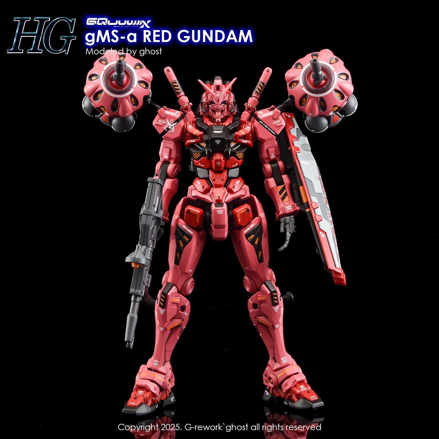 G-REWORK CUSTOM DECAL HG 1/144 RED GUNDAM