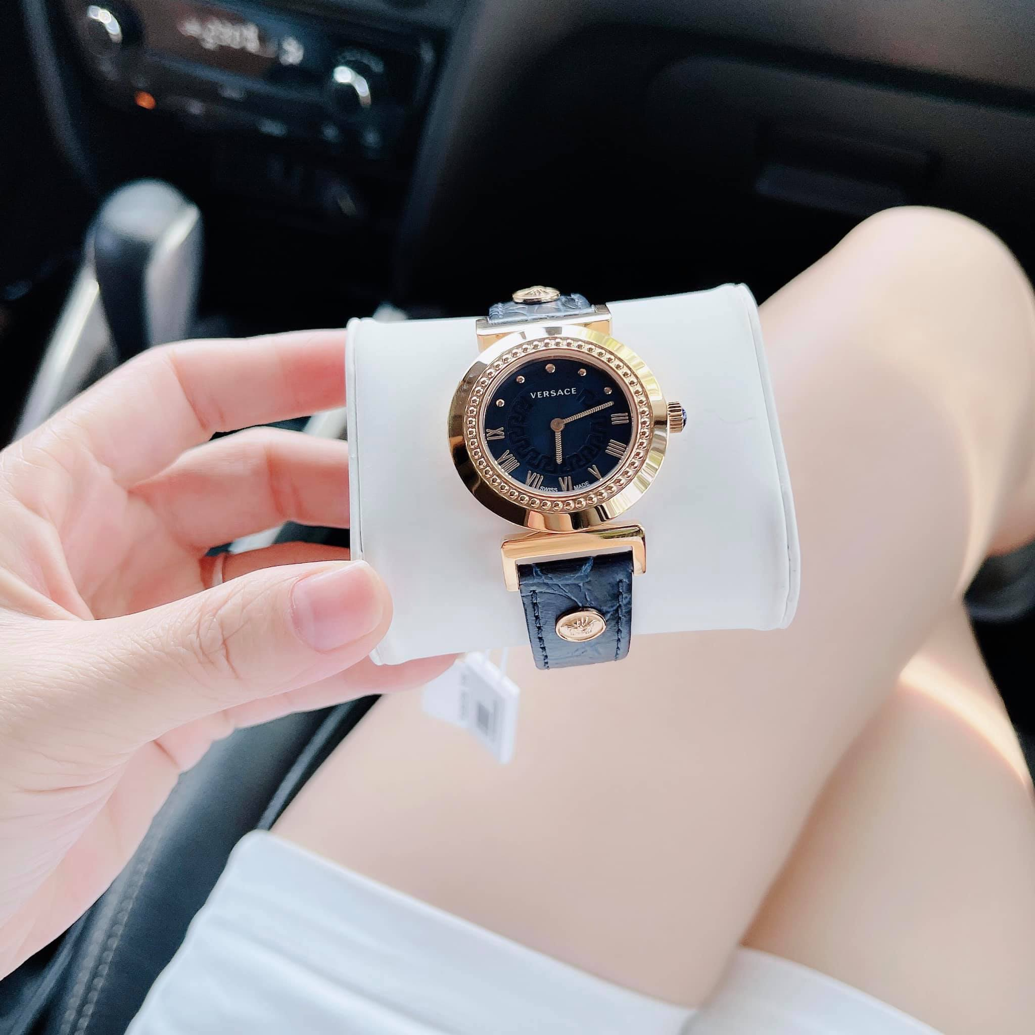 Versace P5Q80D282S282 นาฬิกาผู้หญิง Quartz Women's Watch