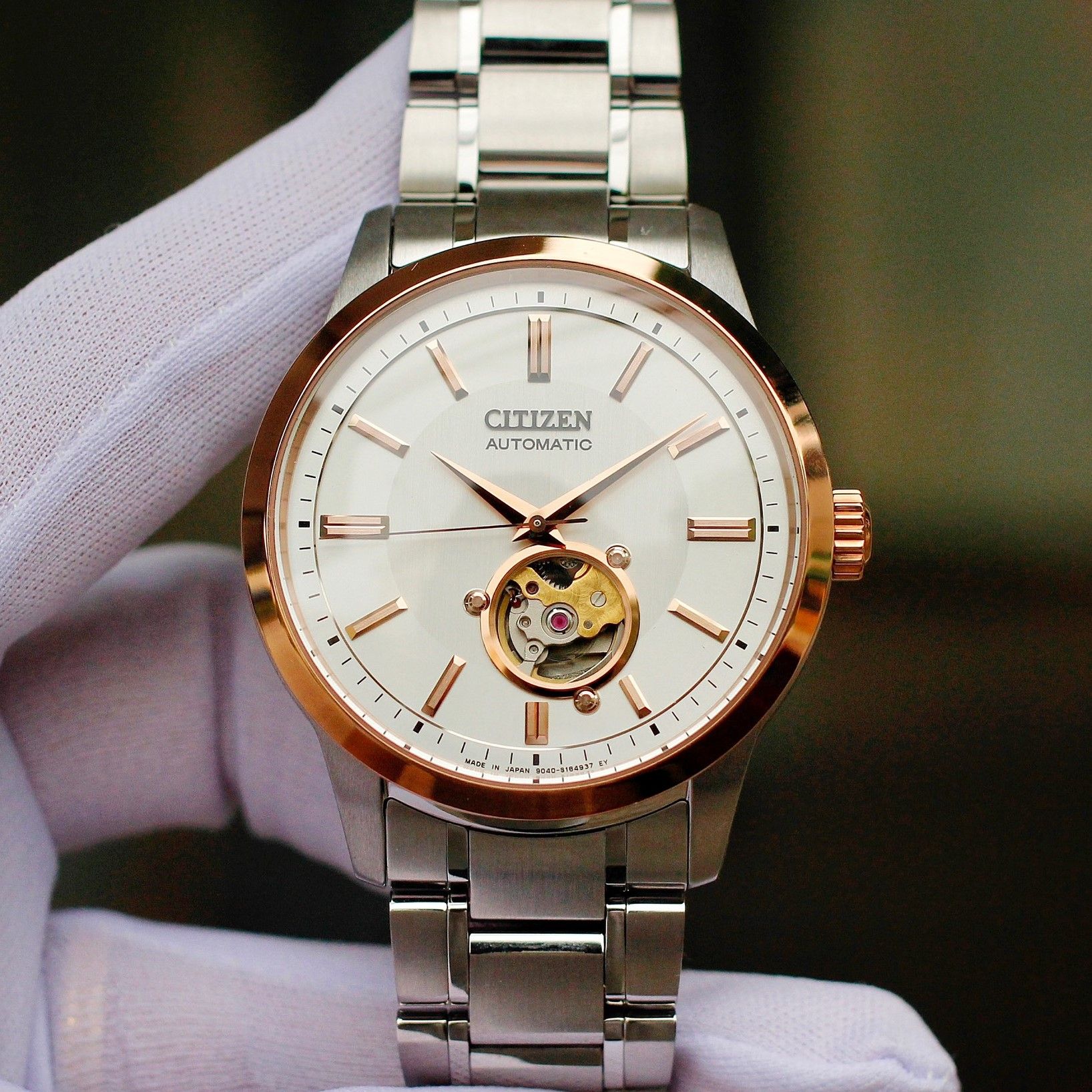 Citizen NB4024-95A นาฬิกาผู้ชาย Automatic Made In Japan Men's Watch