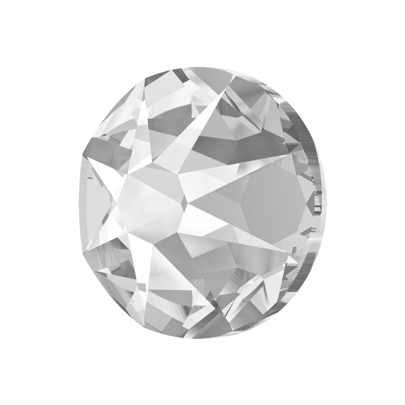 สวารอฟสกี้แท้100% รุ่น 2088 Xirius Rose Flatback สีขาวคริสตัลใส ใสจำนวน 1440 เม็ดต่อห่อแบบก้นตัด