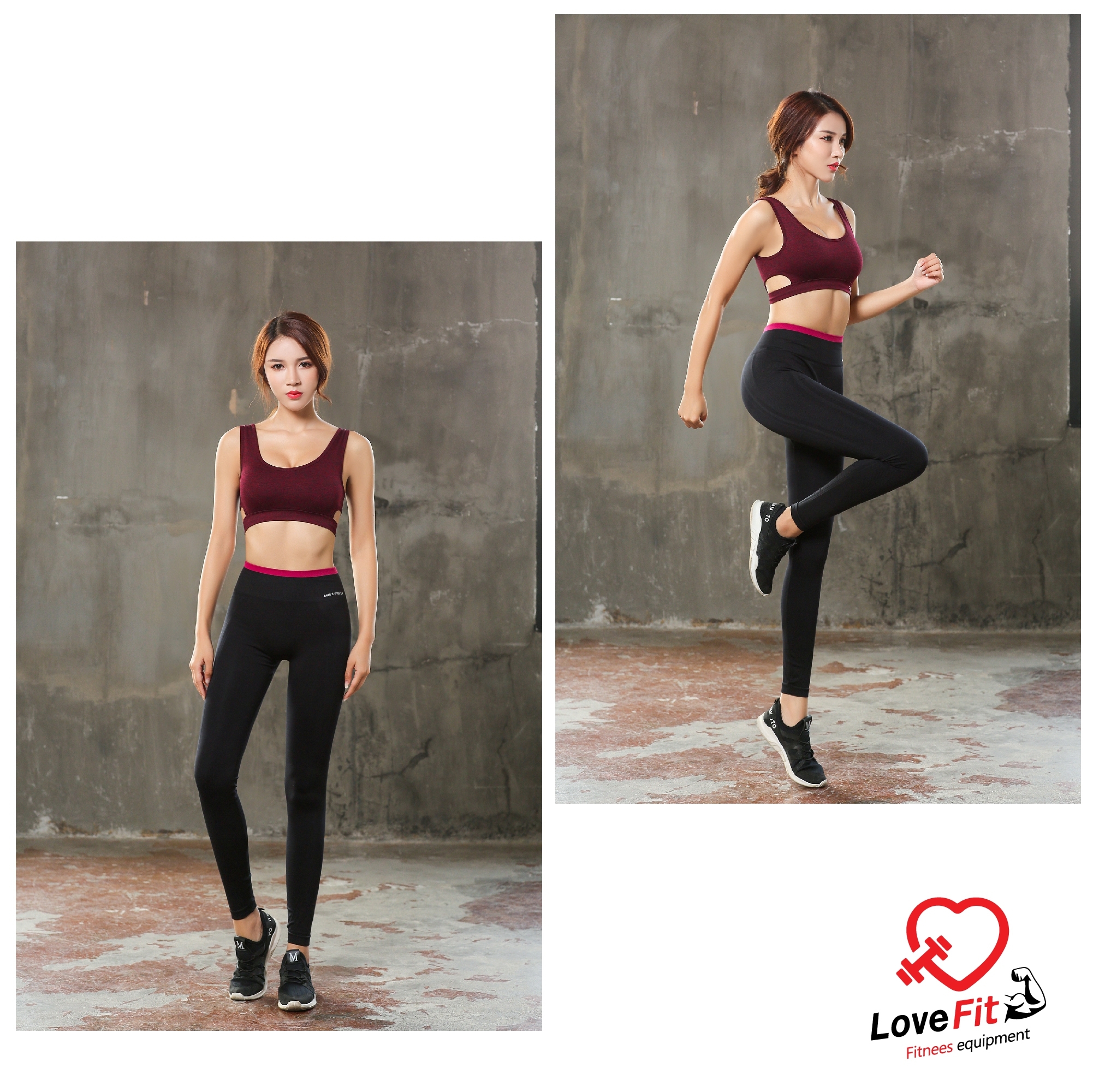 กางเกงออกกำลังกายผู้หญิงขายาว กางเกงวิ่งผู้หญิงขายาว แบรนด์ MissSiver