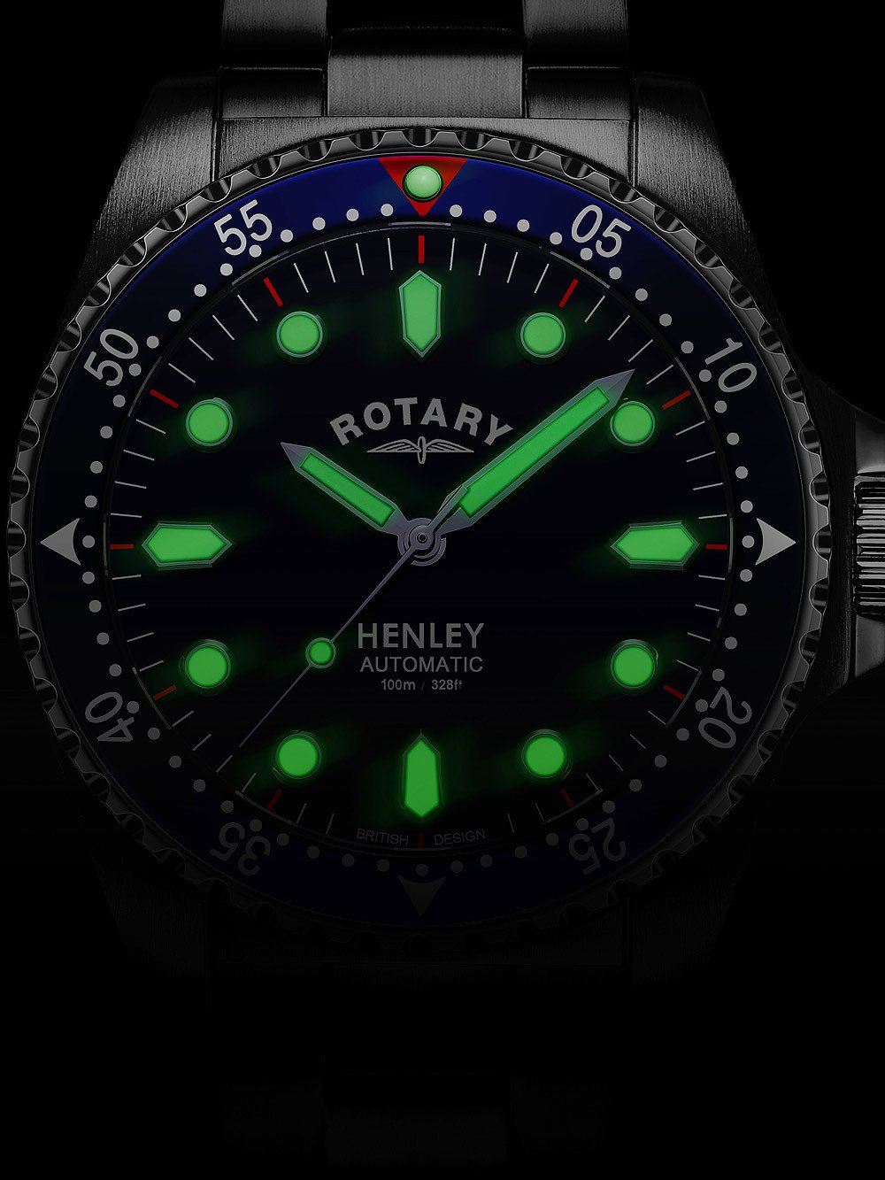 Rotary GB05136.05 นาฬิกาผู้ชาย Henley Automatic Men's Watch