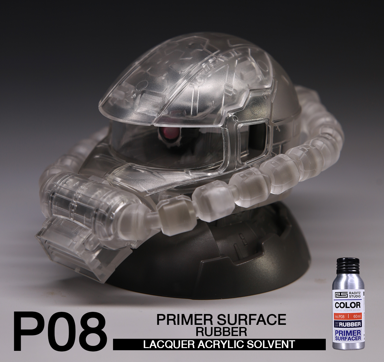 P08 Surface Primer Rubber 50ml