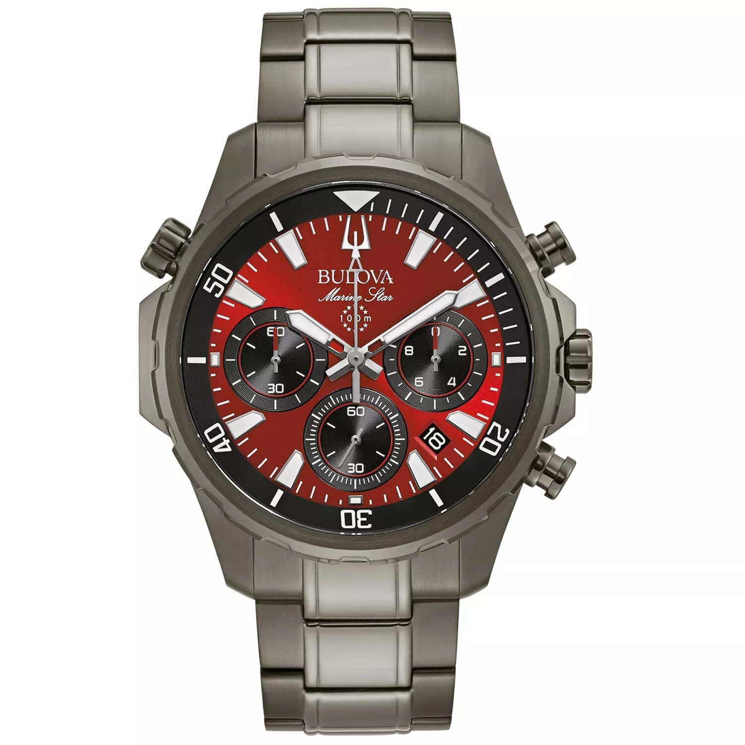 Bulova 98B350 นาฬิกาผู้ชาย Chronograph Quartz Men's Watch