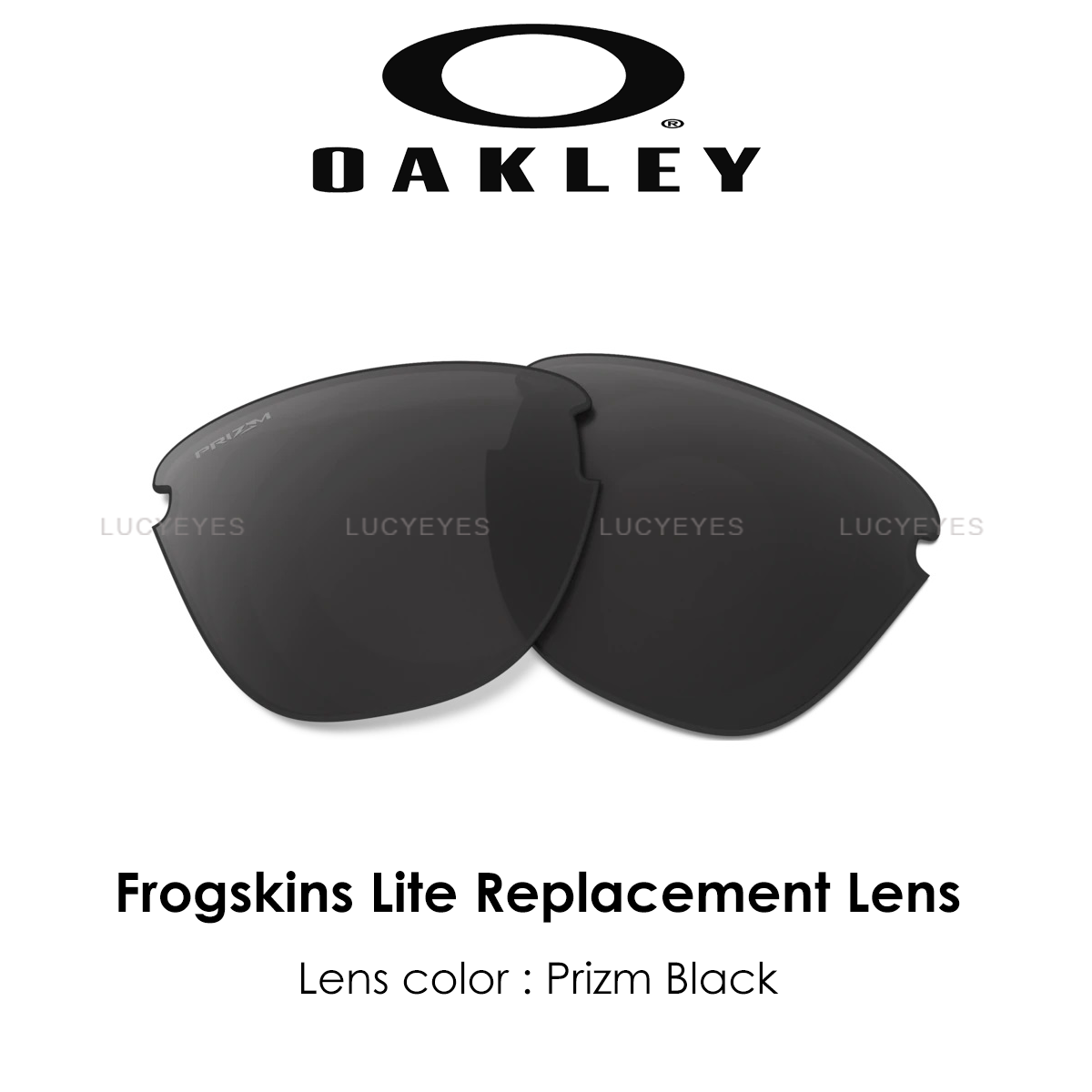 อะไหล่เลนส์ Oakley Frogskins Lite OO9374 - สี Prizm Black