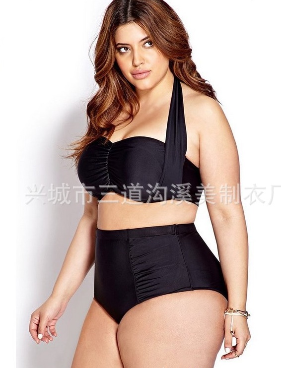 ชุดว่ายน้ำทูพีชคนอ้วน 3xlพร้อมส่ง :ชุดว่ายน้ำไซส์ใหญ่สีดำแต่งสายผูกโบว์ที่คอแบบสวย sexyมากๆจ้า:รอบอก36-44นิ้ว เอว32-40นิ้ว สะโพก38-46นิ้วจ้า