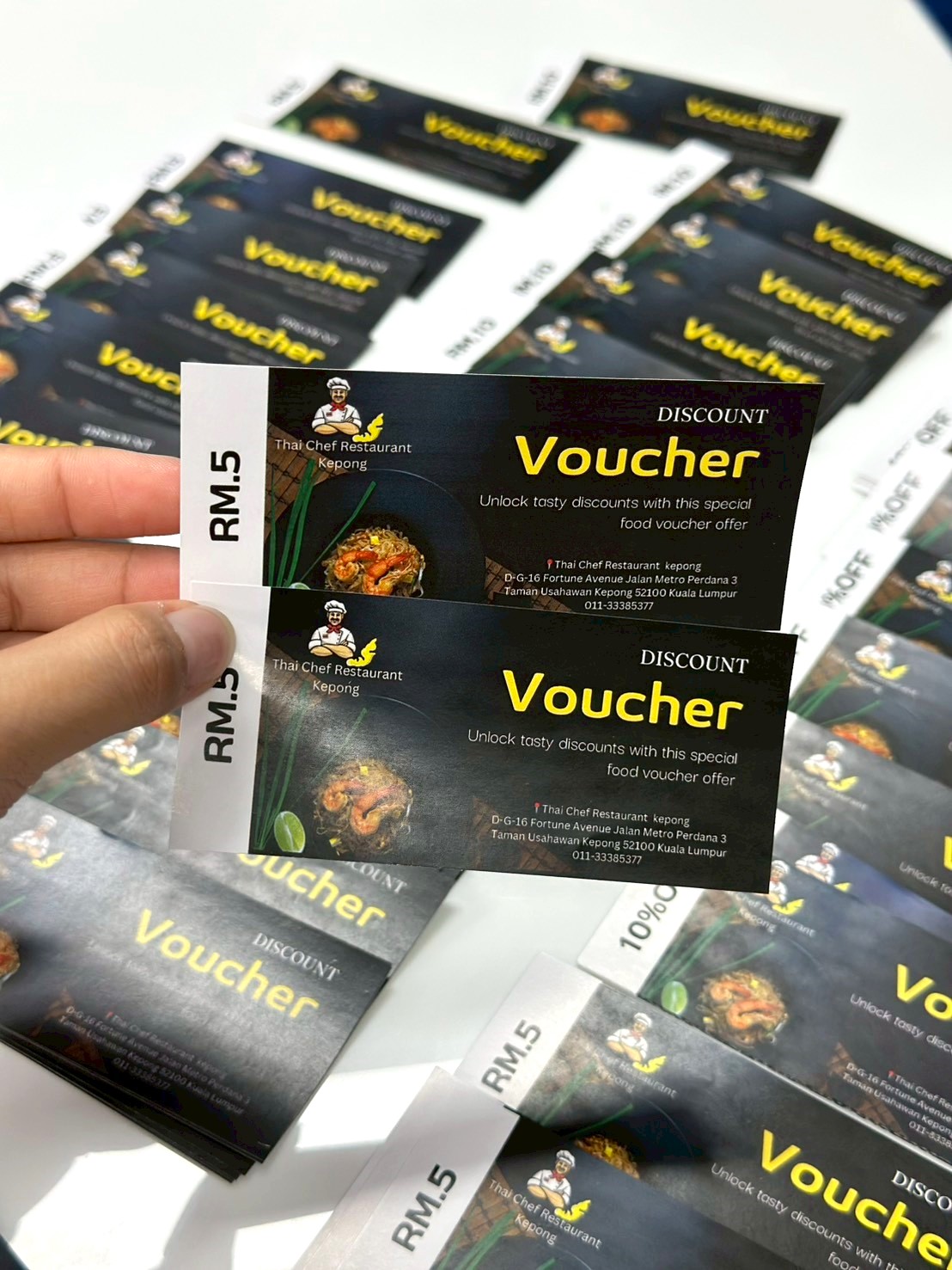 ผลงานบัตรวอชเชอร์