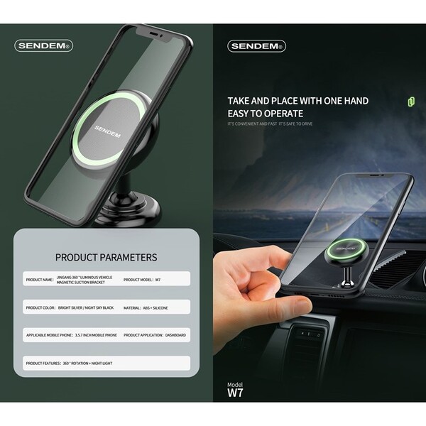 sendem w7 car holder