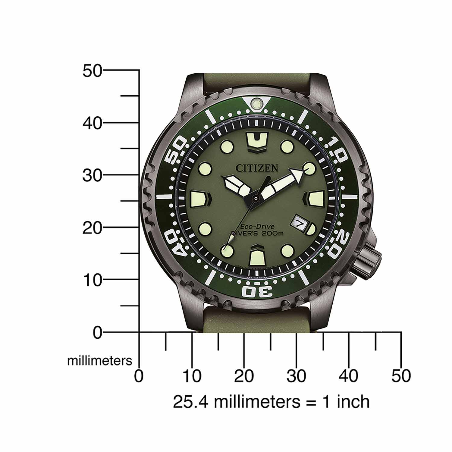 Citizen BN0157-11X นาฬิกาผู้ชาย Promaster Eco-Drive Diver Men's Watch