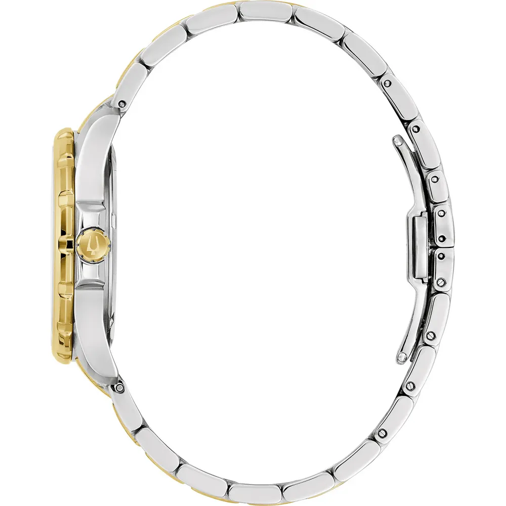 Bulova 98P227 นาฬิกาผู้หญิง Diamonds Quartz Women's Watch