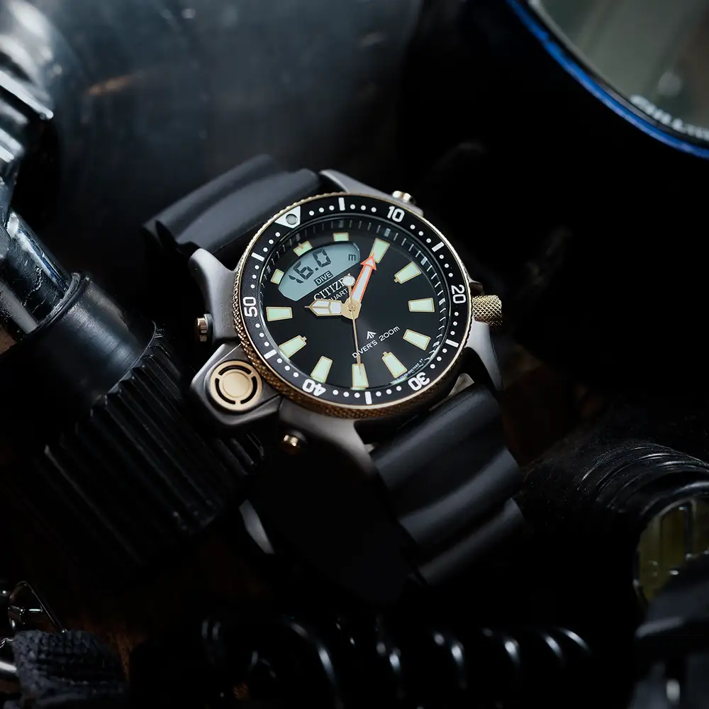 Citizen JP2008-06E นาฬิกาผู้ชาย Promaster Aqualand 40th Limited Edition Men's Watch