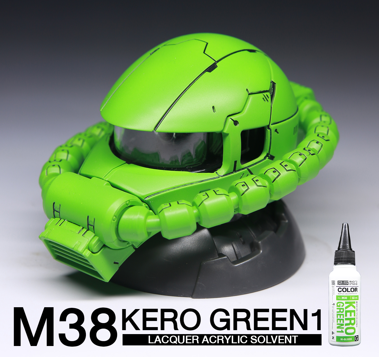 M38 KERO GREEN1 G [มันเงา] 60ml