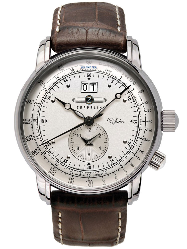 Zeppelin 7640-1 นาฬิกาผู้ชาย Series 100 Years ED.1 Quartz Men's Watch Made In Germany