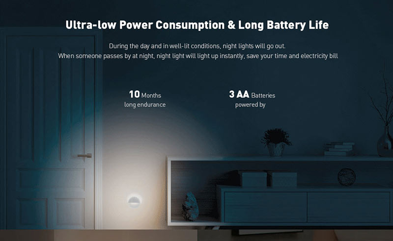 Xiaomi Philips Bluetooth Night Light - ดวงไฟตวรจจับเซ็นเซอร์กลางคืน (บูลทูธ)