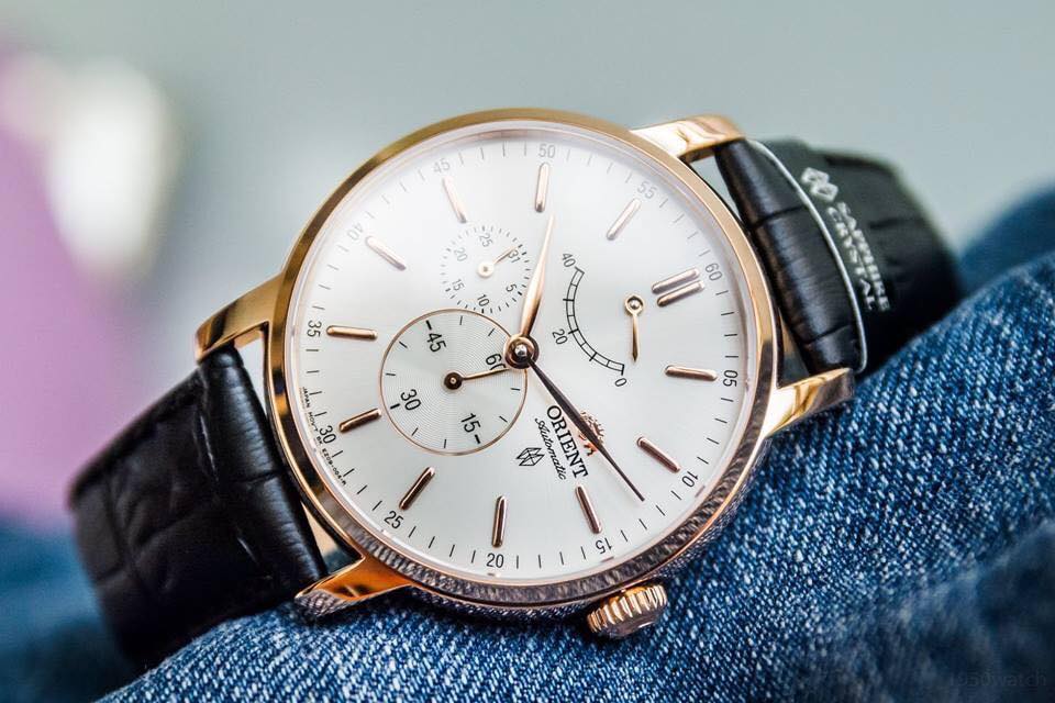 Orient RE-AV0001S00B นาฬิกาผู้ชาย Orient Star Semi Skeleton Automatic Men's Watch