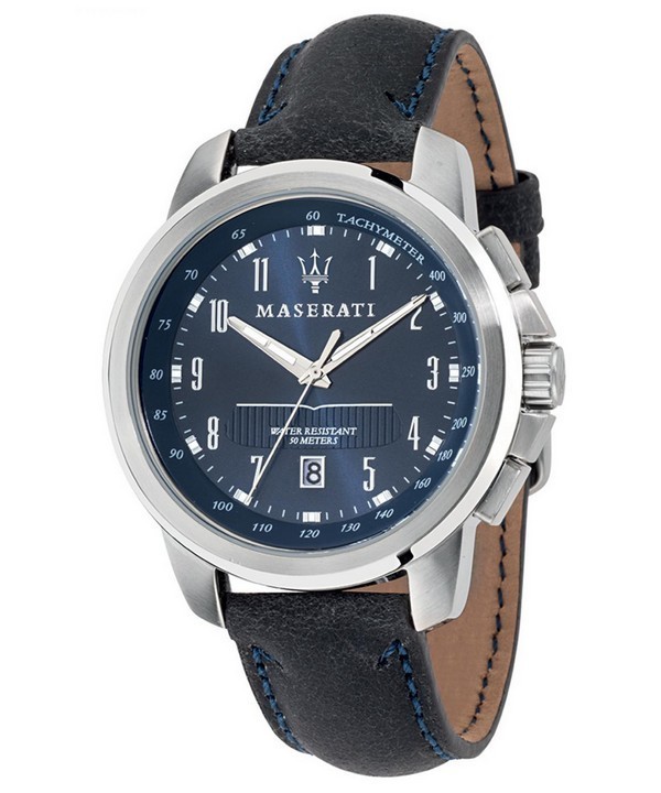 Maserati R8851121003 นาฬิกาผู้ชาย Maserati รุ่น R8851121003, Successo Tachymeter Quartz Men's Watch