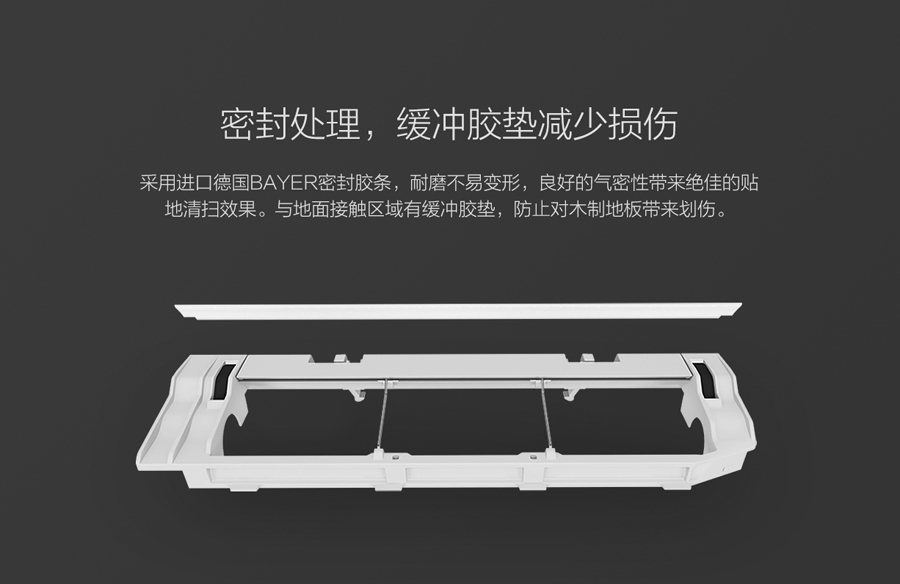 Xiaomi Robot Vacuum Main Brush Cover - ฝาปิดแปรงดูดฝุ่นหลักสำหรับหุ่นยนต์ดูดฝุ่น