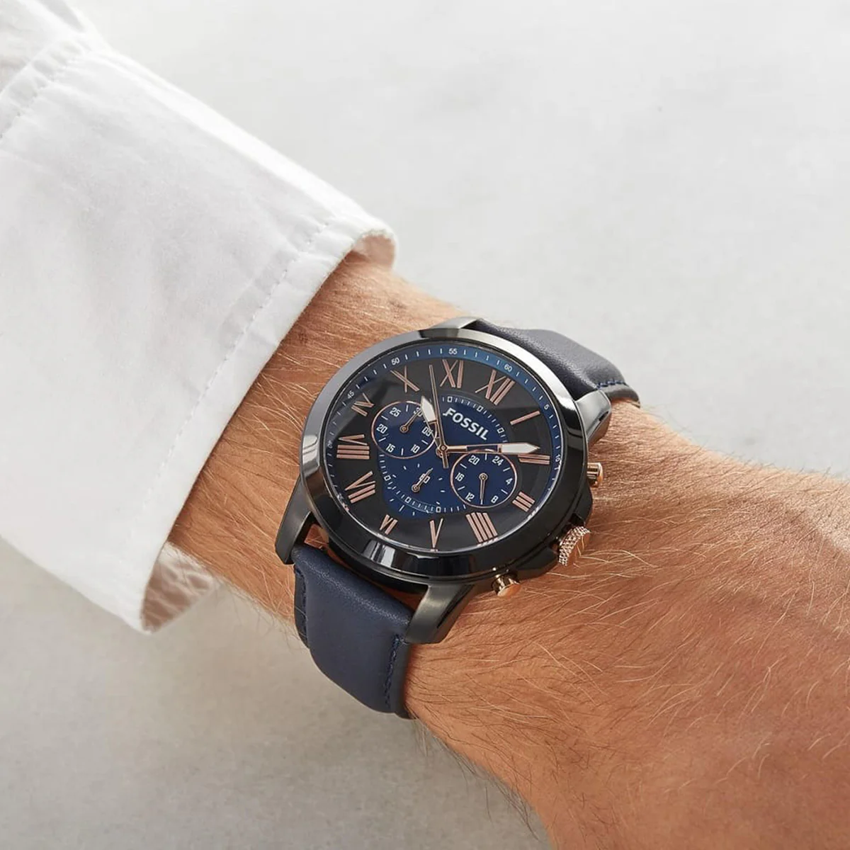 Fossil FS5061 นาฬิกาผู้ชาย Grant Chronograph Quartz Men's Watch