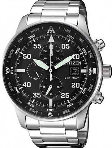 Citizen CA0690-88E นาฬิกาชาย Eco-Drive Aviator Pilot's Men's Watch