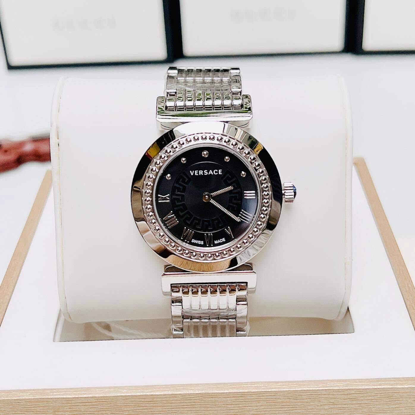 Versace P5Q99D009S099 นาฬิกาผู้หญิง Quartz Women's Watch