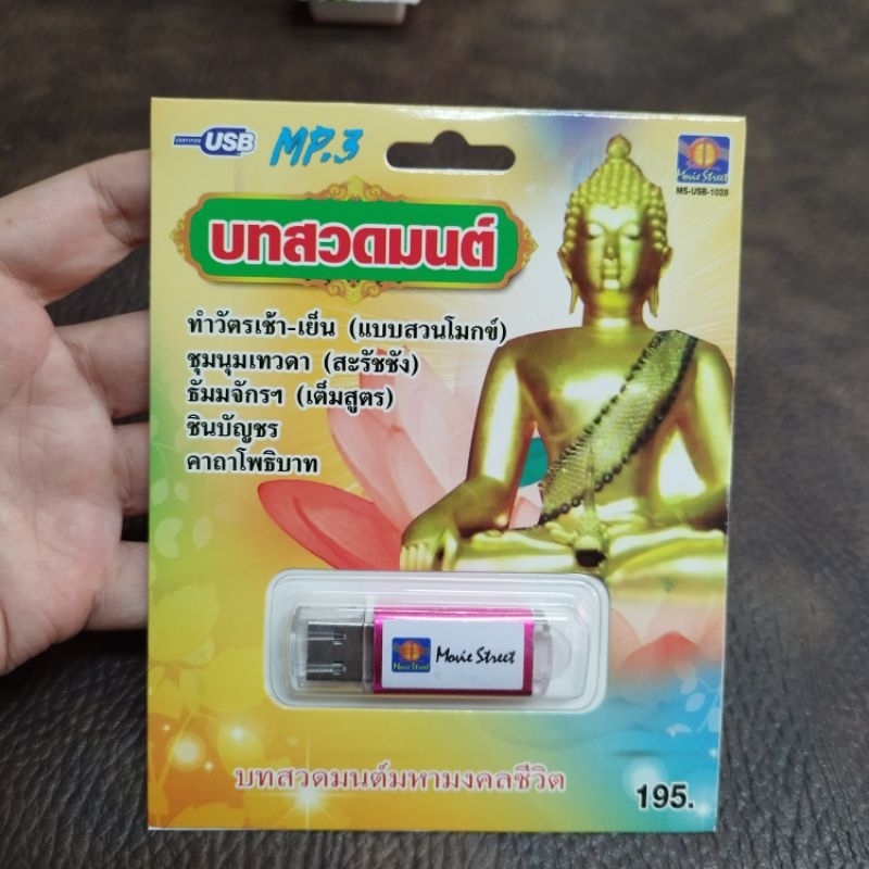 usb บทสวดมนต์ ทำวัตรเช้า-เย็น แบบสวนโมกข์ ชุมนุมเทวดา mp3 usb ms