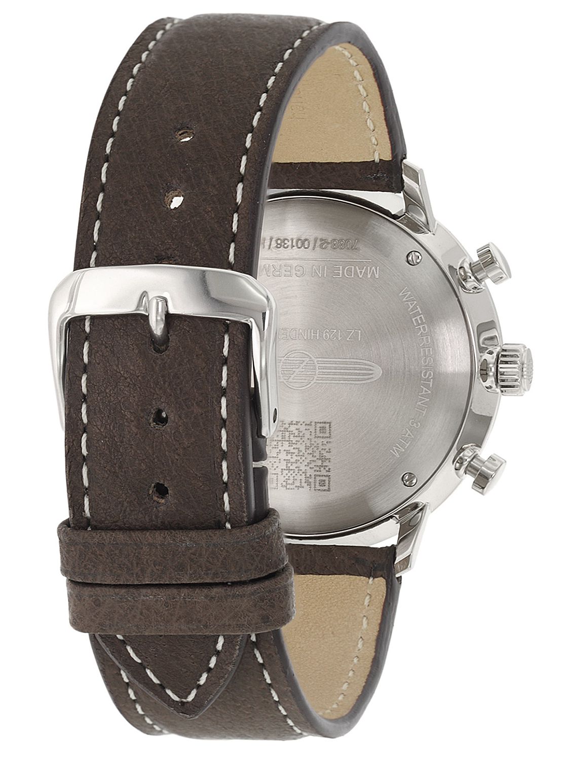 Zeppelin 7088-2 นาฬิกาผู้ชาย Zeppelin Model 7088-2, Series LZ 129 Hindenburg ED.1 Quartz Men's Watch Made In Germany