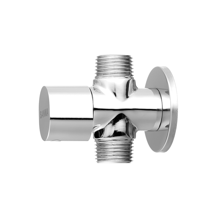 SANWA วาล์วเปิด-ปิดน้ำ เซรามิค (สต๊อปวาล์ว) 2 ทาง 1/2″ รุ่น CSV15-2W สินค้าของแท้ พร้อมส่ง