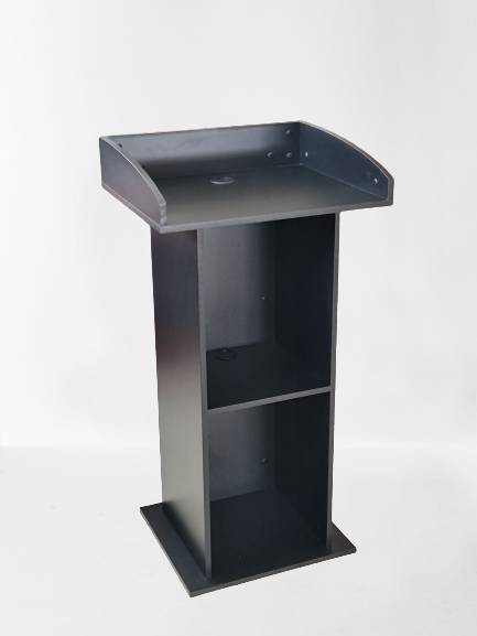 โพเดียมสีโอ๊คคาดทอง