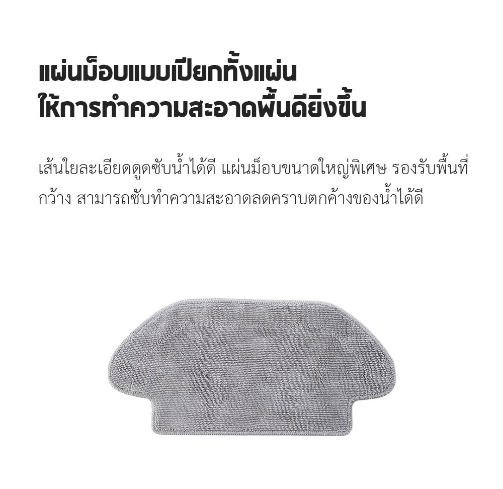 Xiaomi Robot Vacuum-Mop P Accessories - อุปกรณ์เสริมหุ่นยนต์ดูดฝุ่นเสี่ยวหมี่ P (STYJ02M)