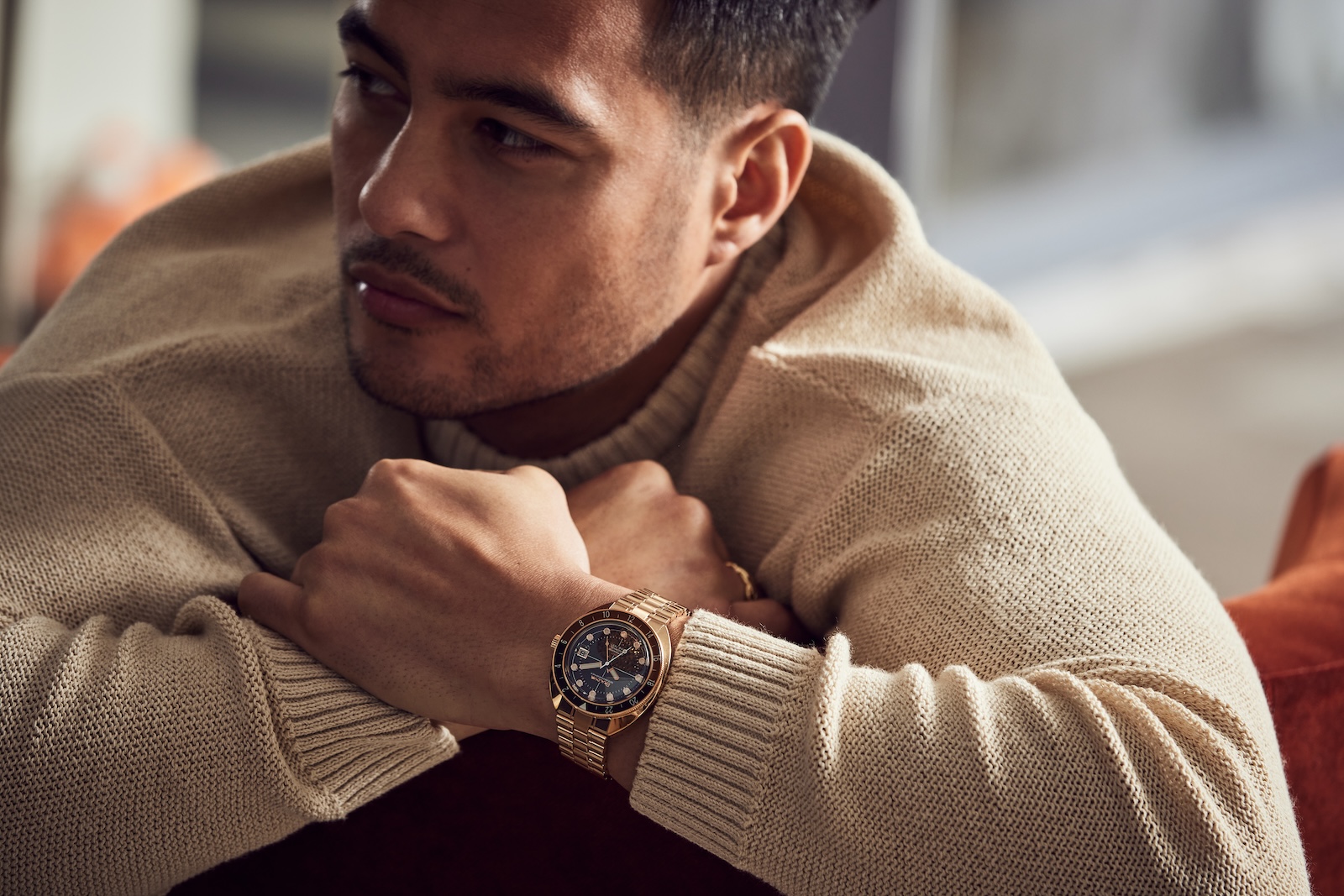 Bulova 97B215 นาฬิกาผู้ชาย Automatic Oceanographer GMT Men's Watch