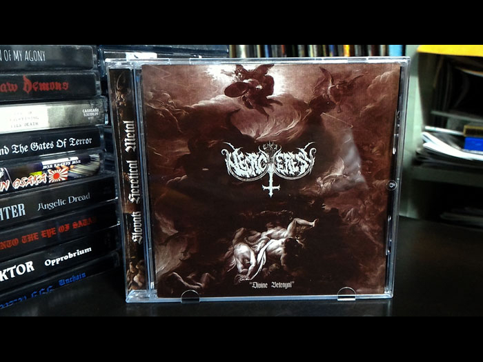 NECROHERESY'Divine Betrayal' CD.