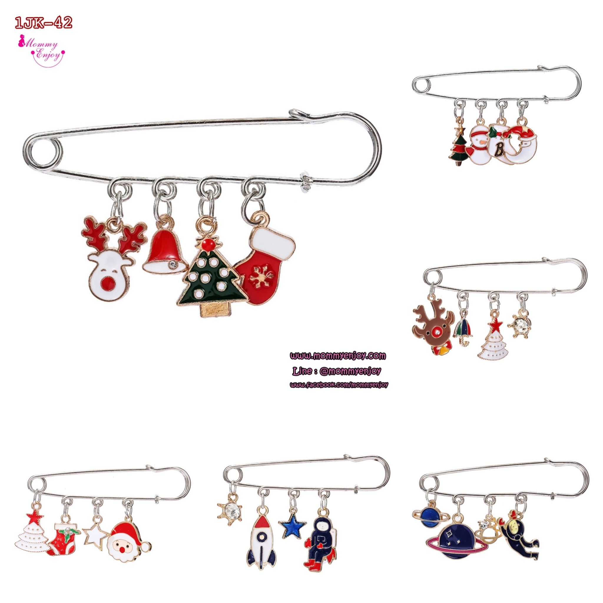 เข็มกลัดติดชุด สวย หรู ดูดี มีให้เลือกหลายสิบแบบ น่ารัก กันสารพัดเลยจร้าา ชุดตุ้งติ้ง หลากหลายแบบ V.1