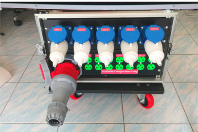 TECHCRON 6U ชุดโหลด ชุดจ่ายไฟ AC 63A 3p