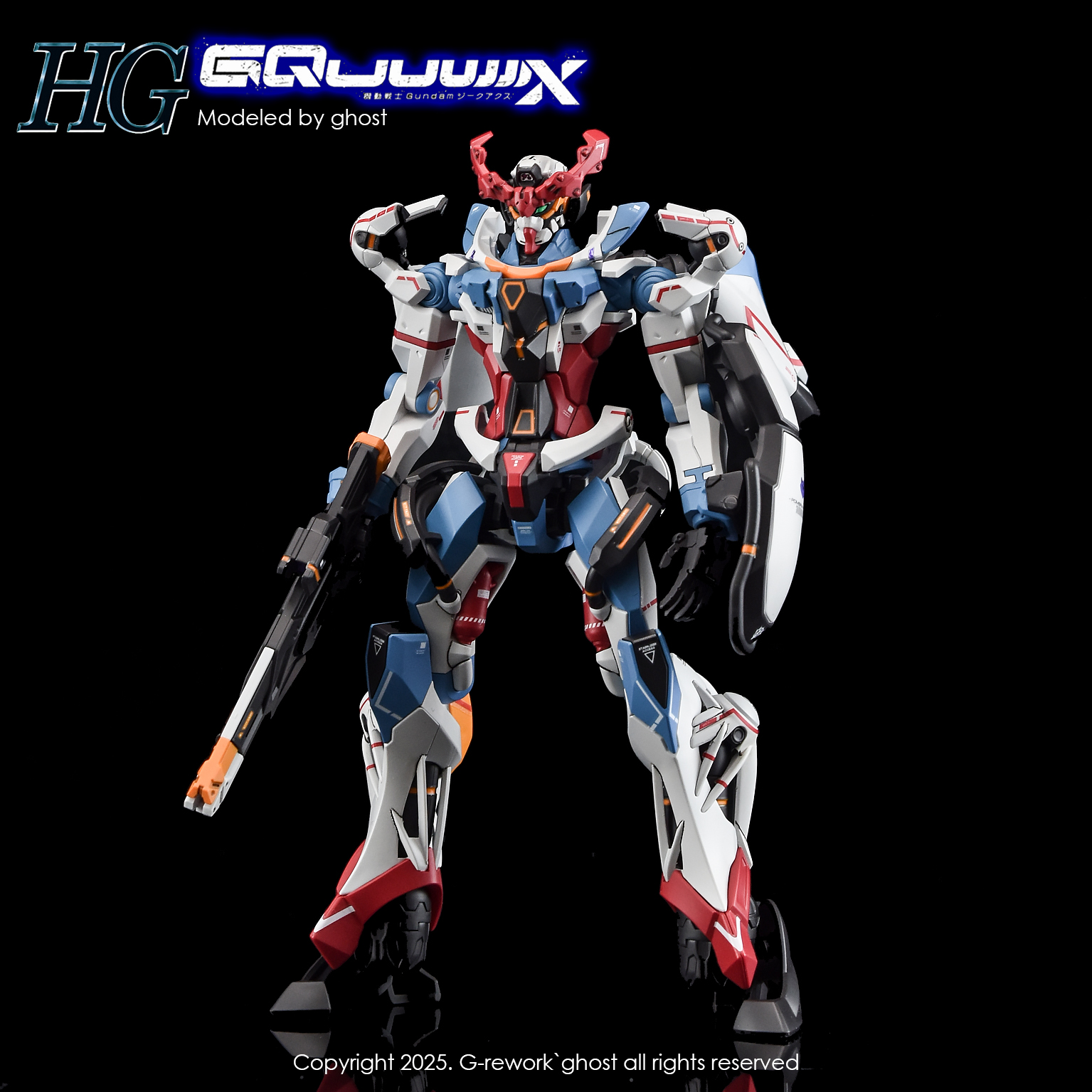 G-REWORK CUSTOM DECAL HG 1/144 GQuuuuuuX