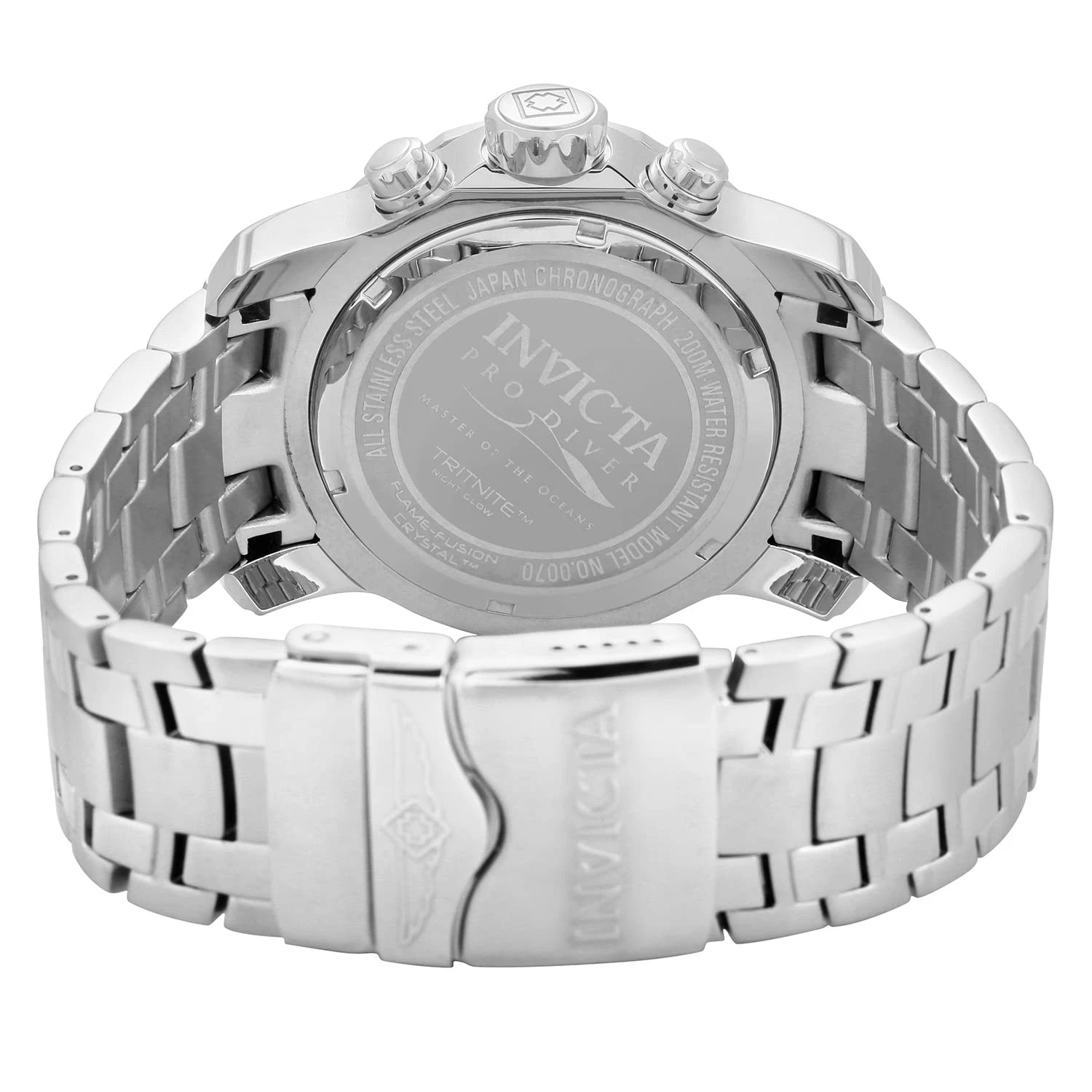 Invicta 0070 นาฬิกาผู้ชาย Pro Diver Chronograph 200M Men's Watch