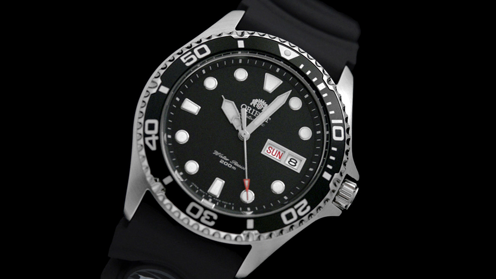 Orient FAA02007B9 นาฬิกาผู้ชาย Ray II Rubber Automatic Men's Watch