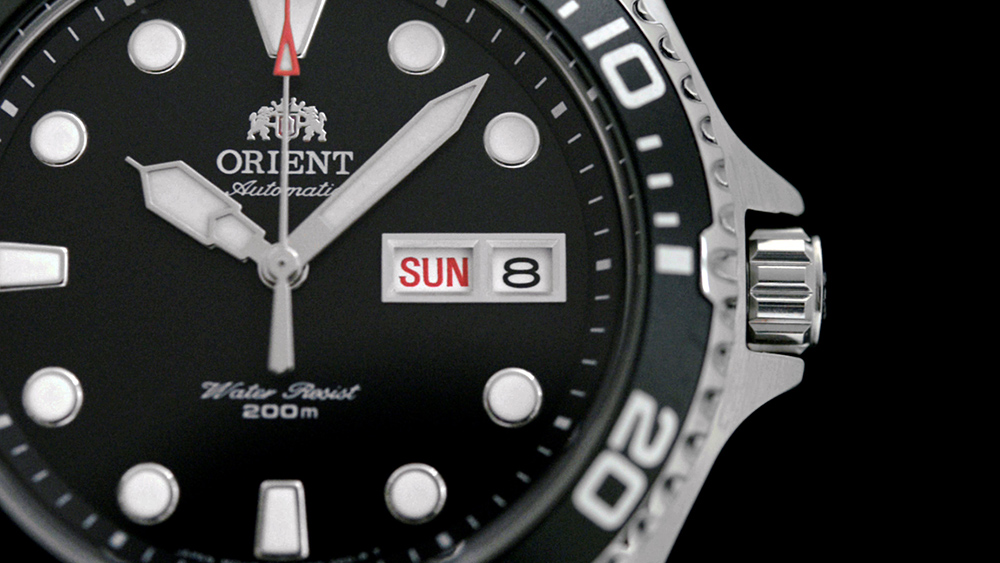 Orient FAA02007B9 นาฬิกาผู้ชาย Ray II Rubber Automatic Men's Watch