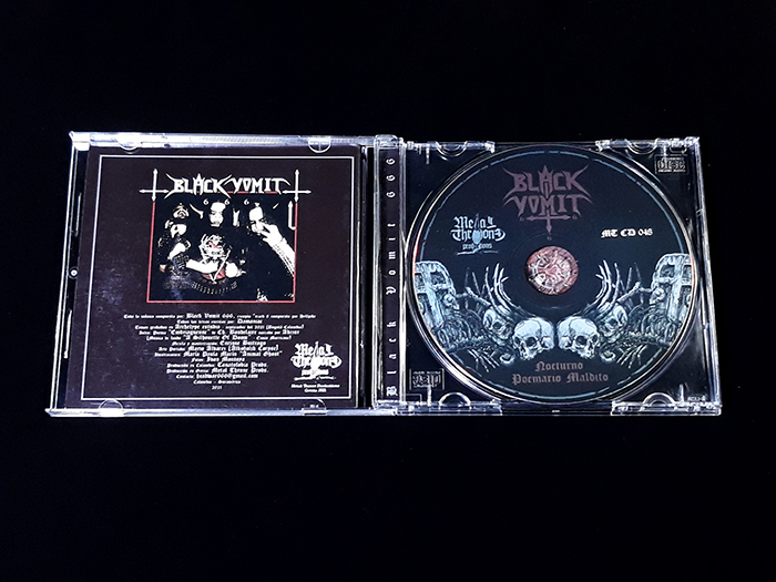 BLACK VOMIT 666 'Nocturno Poemario Maldito' CD