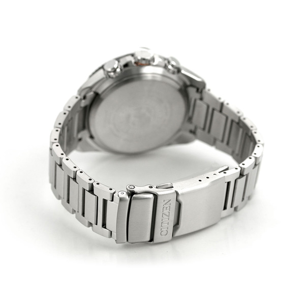 Citizen CB5034-82L นาฬิกาผู้ชาย Promaster Land Eco-Drive Global Radio-Controlled Perpetual Calendar Chronograph Men's Watch