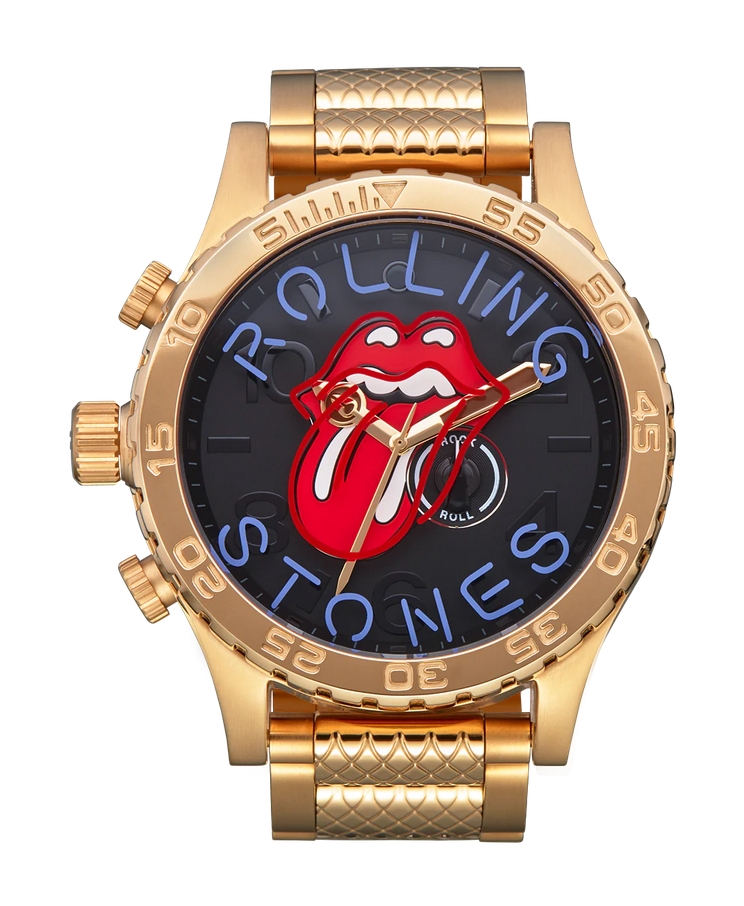 Nixon A1355-513-00 นาฬิกาผู้ชาย Rolling Stones 51-30 Chrono Quartz Men's Watch