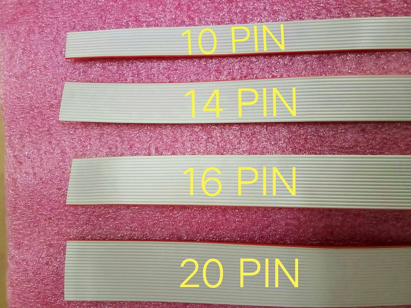 สายแพ UL20029 (Flat Cable) สีรุ้ง 28AWG/สายแพ UL2651 (Flat Cable) สีเทา 28AWG