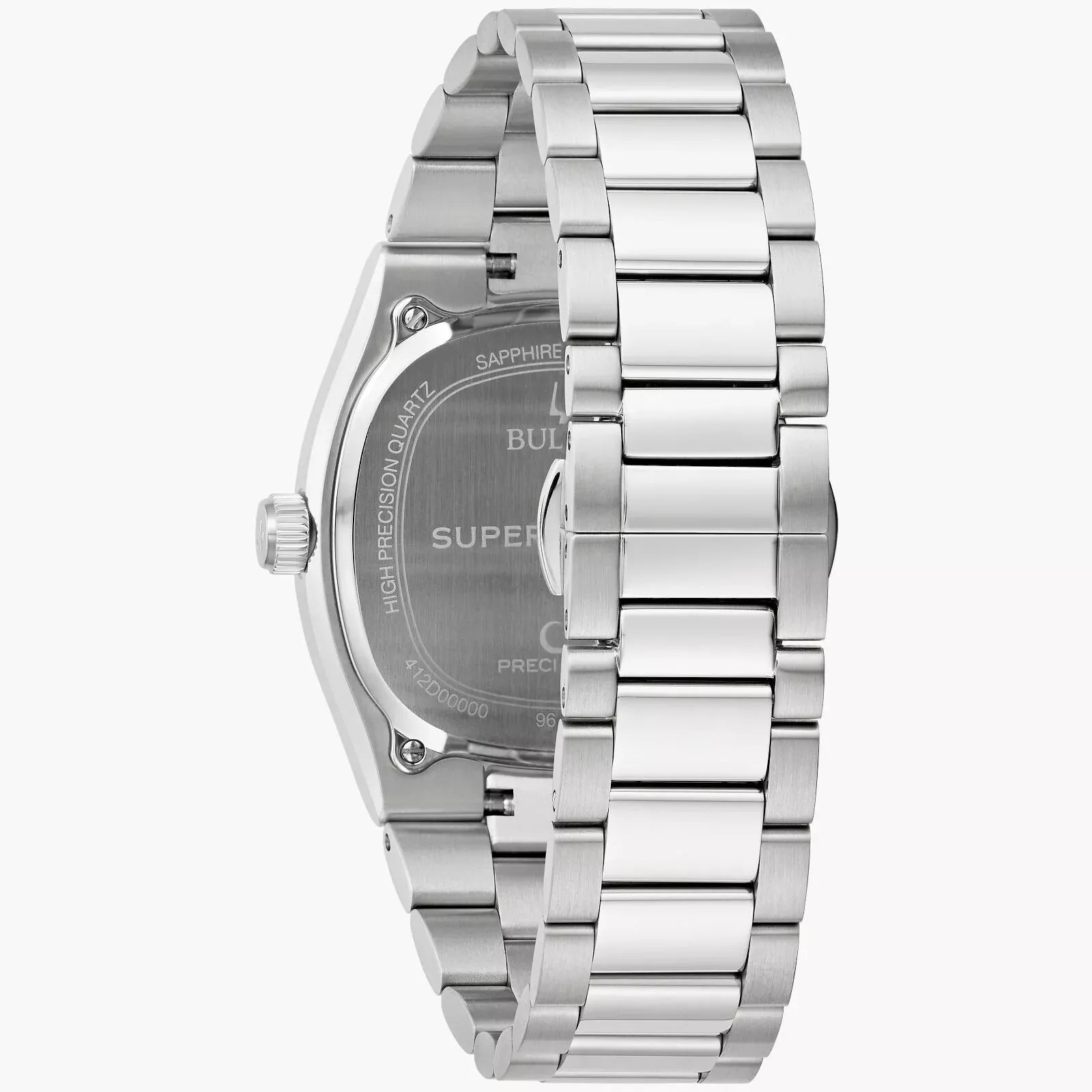 Bulova 96B440 นาฬิกาผู้ชาย High Precision Quartz Men's Watch + หูฟังบลูทูธ