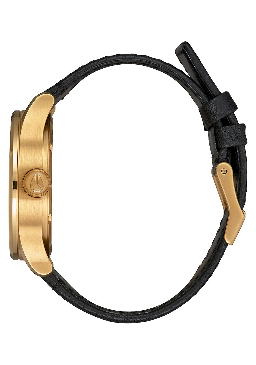 Nixon A105-510-00 นาฬิกาผู้ชาย Nixon รุ่น A105510, Sentry Leather 42mm Quartz Raising The Bar Men's Watch