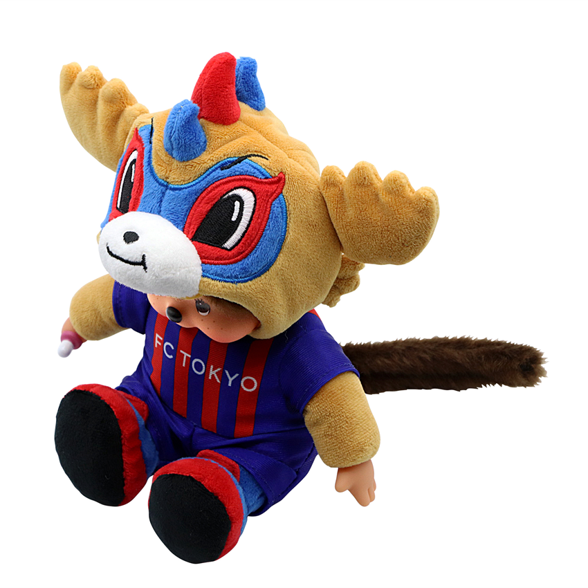 [PRE-ORDER] ตุ๊กตา ม่อนชิชิ เจลีก เอฟซี โตเกียว Monchhichi FC TOKYO 20 cm Size S J.LeagueＦＣ東京 モンチッチコラボぬいぐるみ