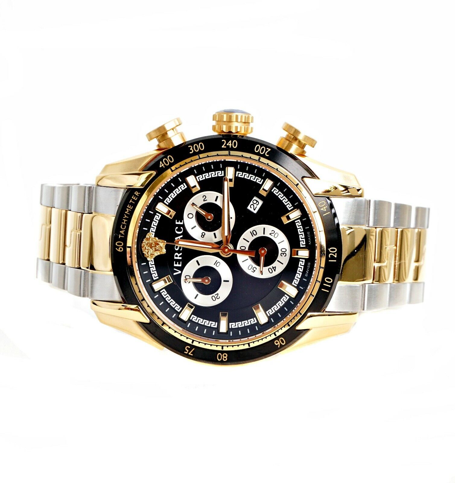 Versace VE2I00421 นาฬิกาผู้ชาย V-Ray Chronograph Quartz Men's Watch