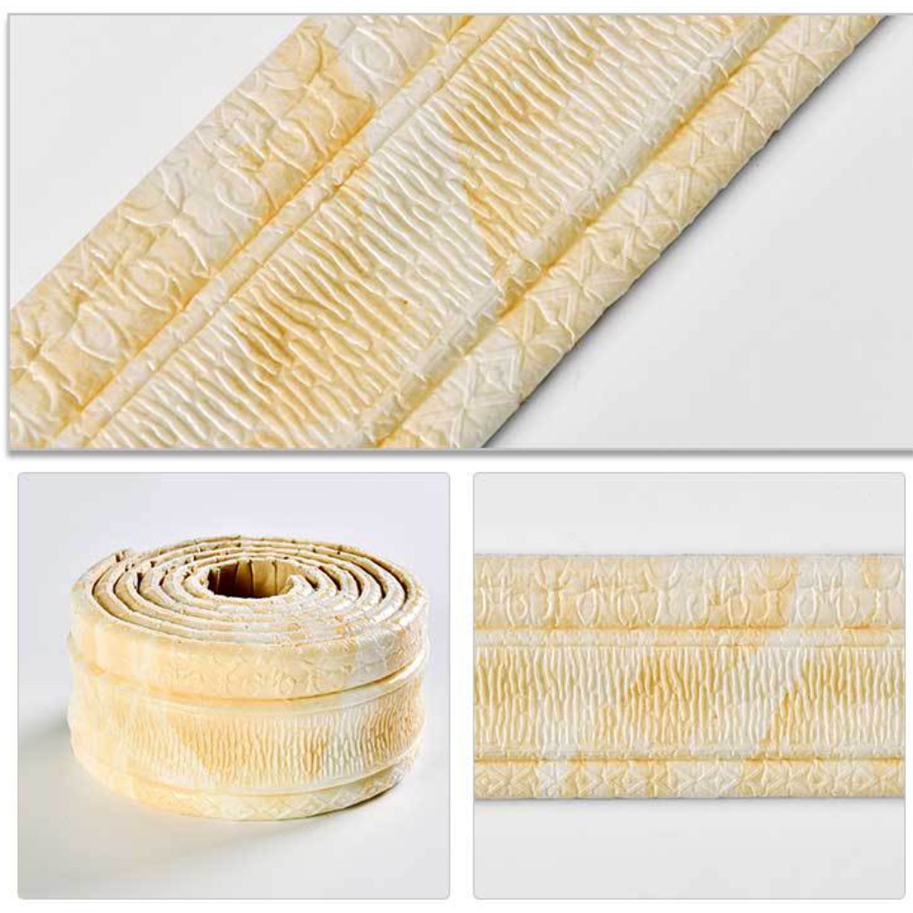 ขอบ,คิ้วตกแต่งผนัง มีกาวในตัว ขนาดกว้าง 8 ซม. ยาว 230 ซม.