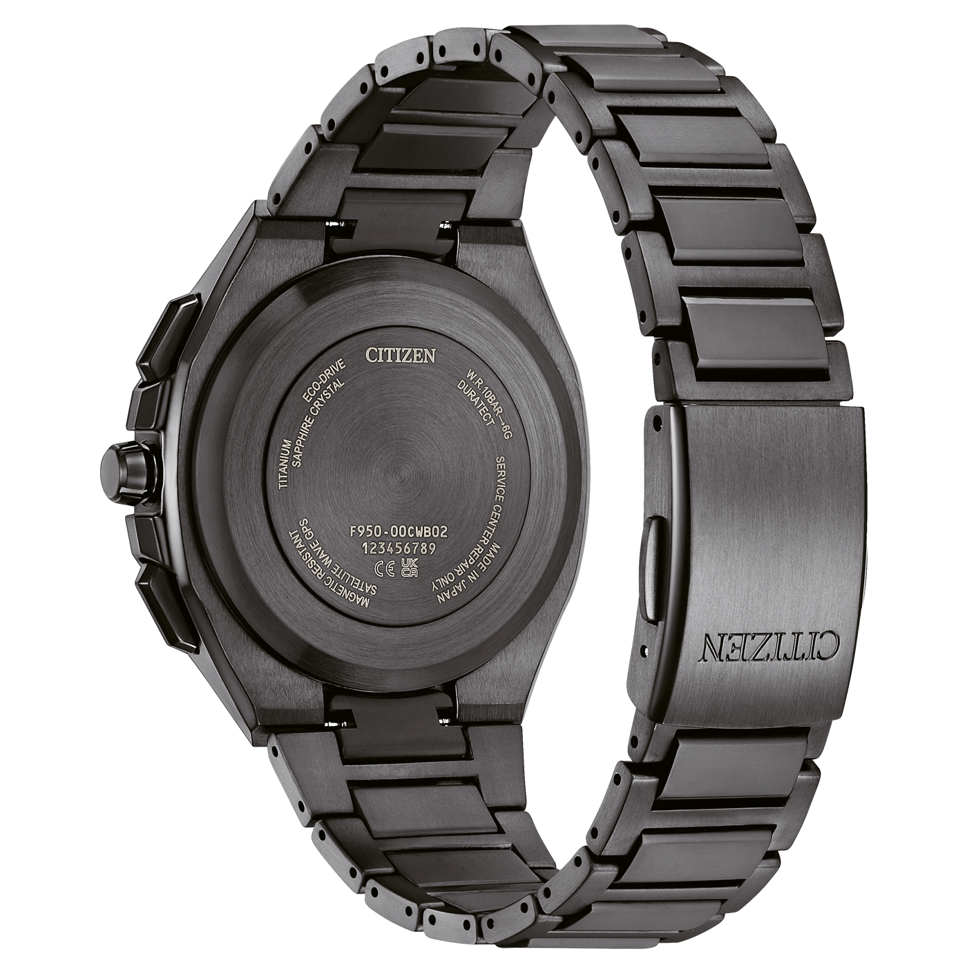 Citizen CC4105-69E นาฬิกาผู้ชาย Attesa Satellite GPS Titanium Eco-Drive Men's Watch