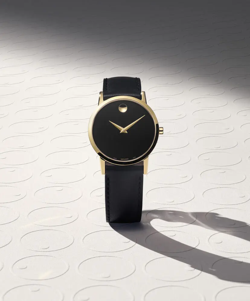 Movado 0607584 นาฬิกาผู้หญิง Classic Museum Quartz Women's Watch