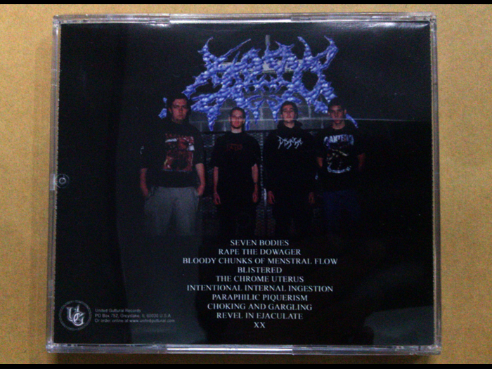 BOUND AND GAGGED'Fornicate The Gutted' CD